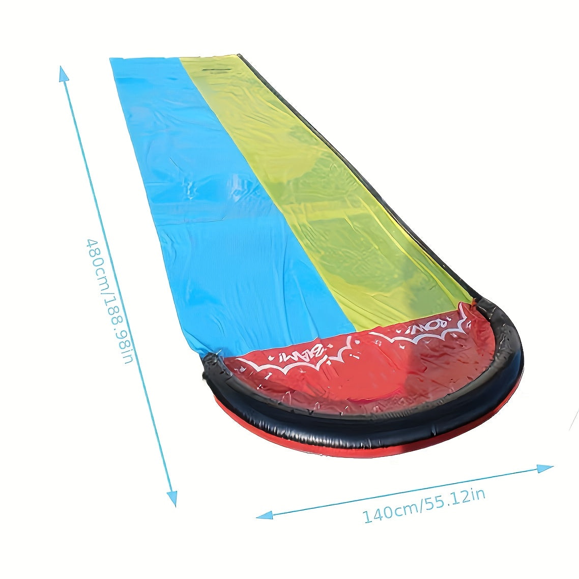 Summer Outdoor Inflatable Water Slide – Lawn & Garden Splash Fun-Toyfetti