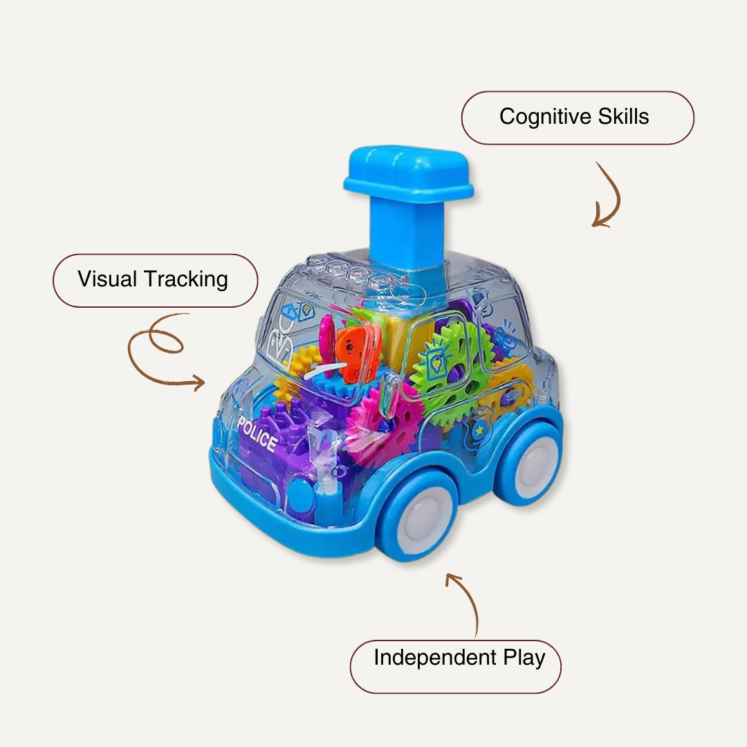 Gear Car – Push-and-Go Friction Vehicle for Kids