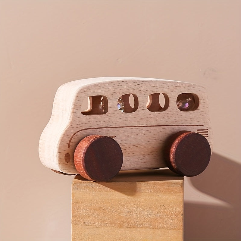Wooden Vehicle Trio – Car, Airplane & Boat Set-Toyfetti