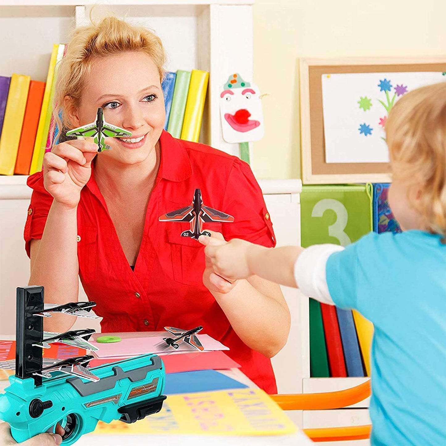 Aircraft Shooter – Foam Plane Launcher for Kids & Adults-Toyfetti