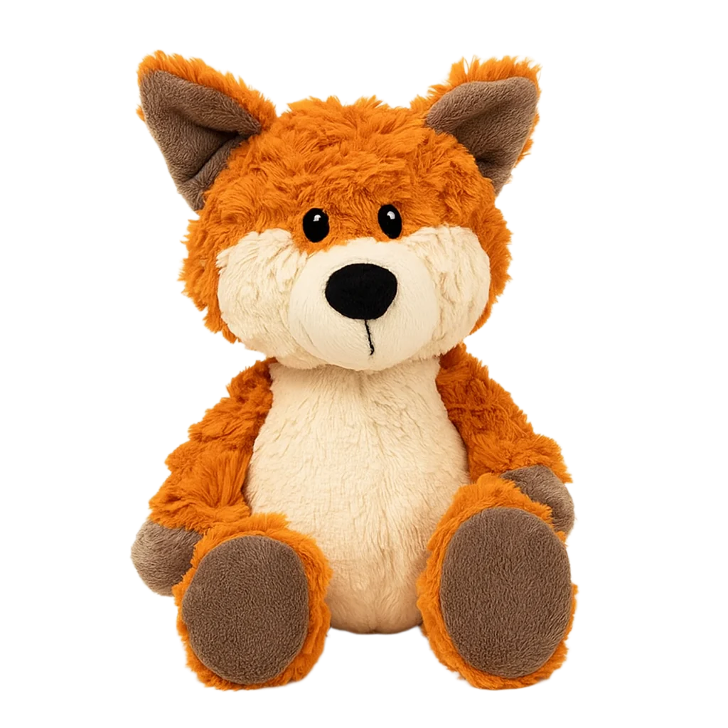 Cuddly Forest Fox Plush – Soft & Smiley Woodland Buddy-Toyfetti