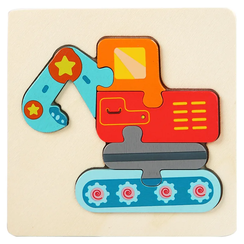 3D Wooden Puzzle™ – Educational Animal Puzzle for Toddlers-Toyfetti