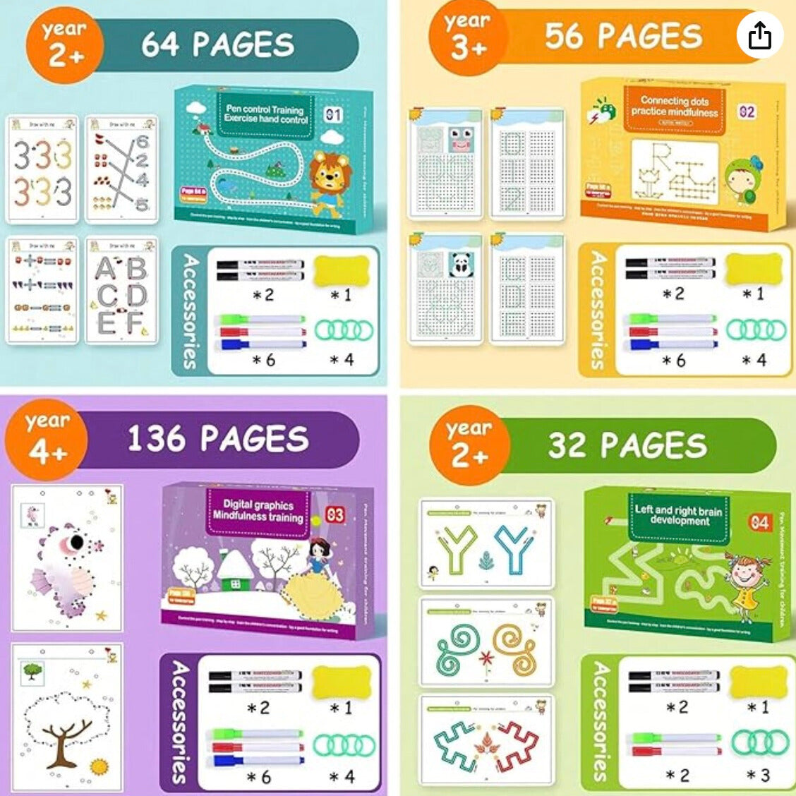 Toddlers Writing Workbook