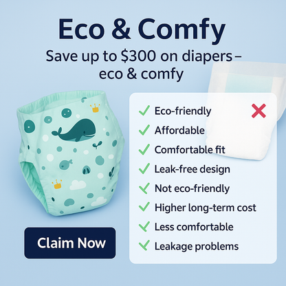 Eco-Friendly Cotton Training Pants for Toddlers – Reusable, Leak-Resistant & Potty-Training Friendly