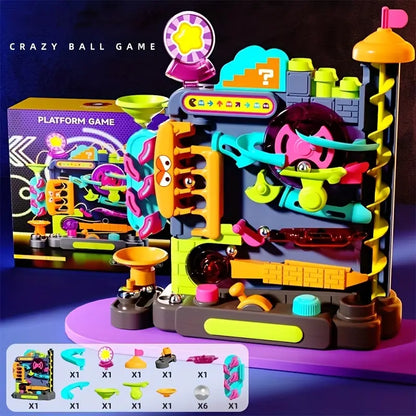 Interactive Marble Run Toy — STEM Building & Hand‑Eye Coordination Fun for Kids