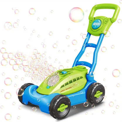 Bubble Lawn Mower Push Toy — 15,000+ Bubbles/Min