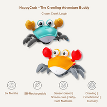HappyCrab – Crawling Companion with Lights & Music