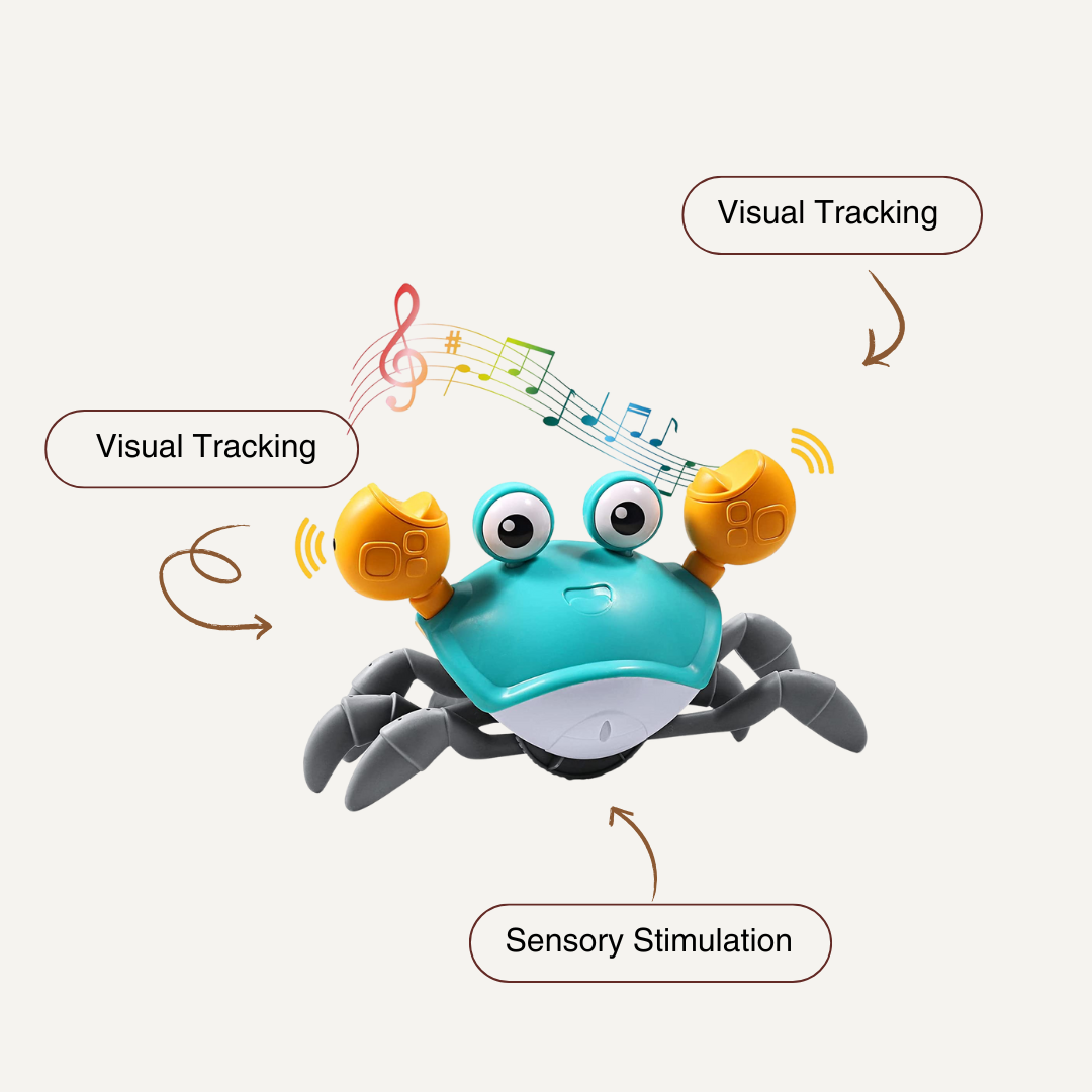 HappyCrab – Crawling Companion with Lights & Music