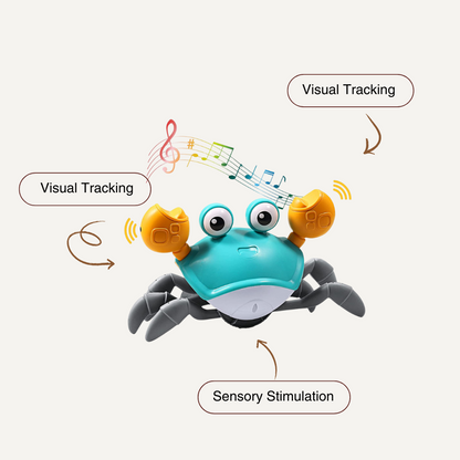 HappyCrab – Crawling Companion with Lights & Music