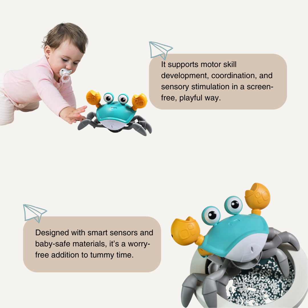 HappyCrab – Crawling Companion with Lights & Music