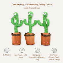 CactusBuddy – Dancing Talking Plush Toy That Keeps Kids Smiling and Engaged