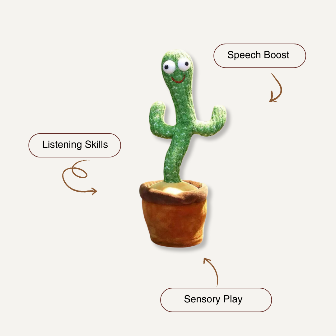 CactusBuddy – Dancing Talking Plush Toy That Keeps Kids Smiling and Engaged