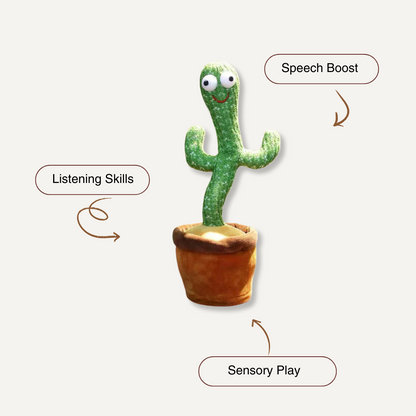 CactusBuddy – Dancing Talking Plush Toy That Keeps Kids Smiling and Engaged