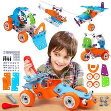 BrainyBuilder™ – 132-Piece STEM Construction Kit for Creative Kids