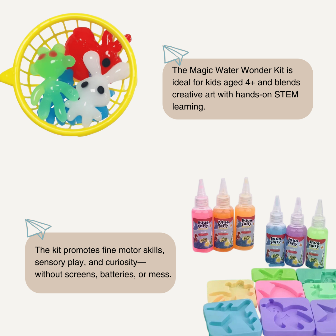 Magic Water Wonder Kit – Create Colorful 3D Animals with Just Water