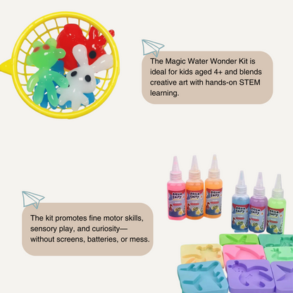 Magic Water Wonder Kit – Create Colorful 3D Animals with Just Water