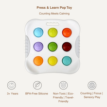 Press & Learn Pop Toy – Sensory Bubble Fidget for Counting & Calm
