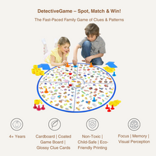 DetectiveGame – Interactive Family Board Game for Pattern Recognition, Focus & Memory
