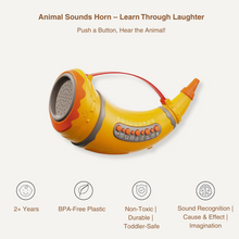 Animal Sounds Horn - Interactive Animal Sound Toy for Toddlers