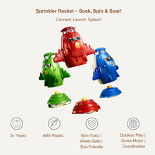 Sprinkler Rocket Water Toy – Soaking Fun for Kids in the Sun