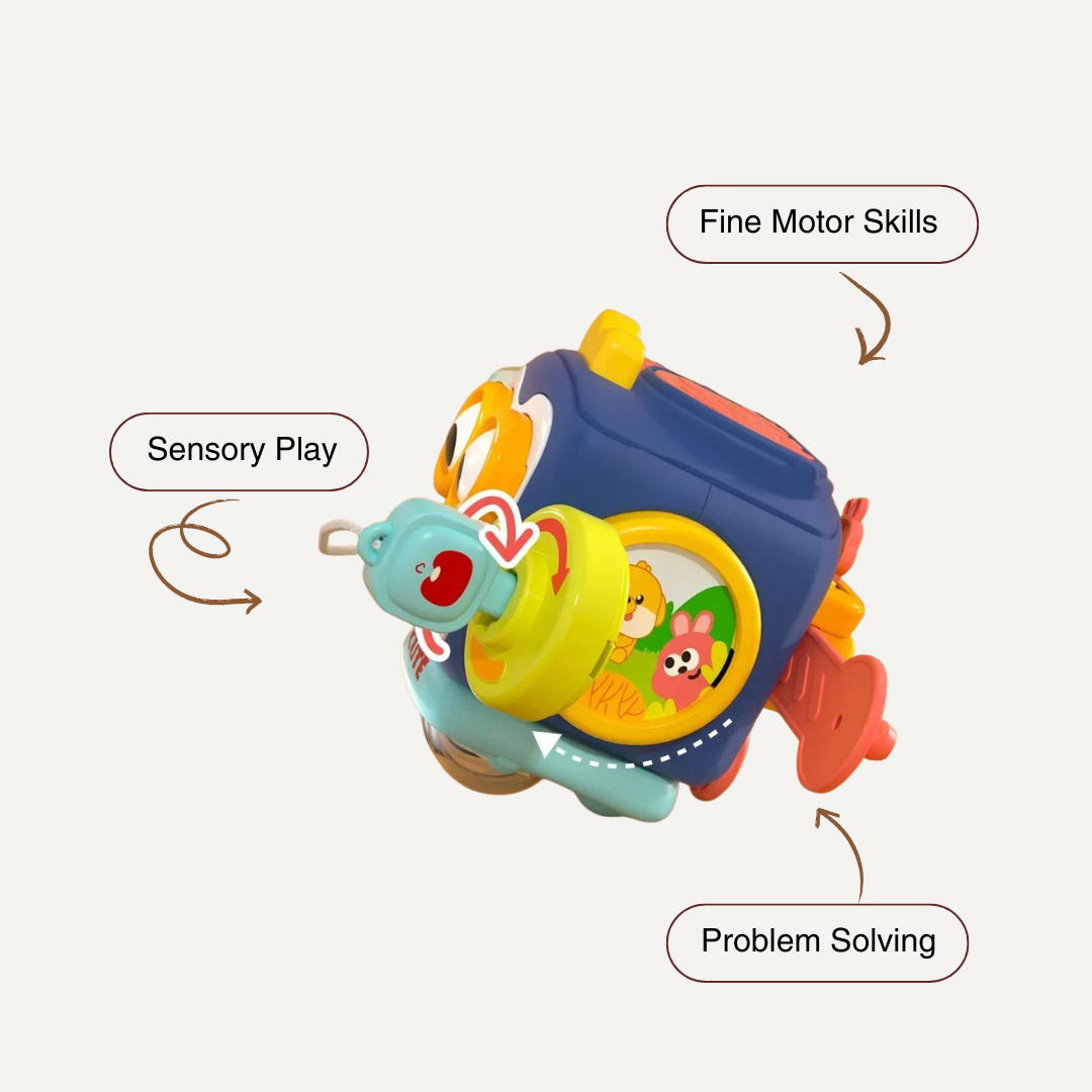 Activity Cube™ – Creative Travel Toy for Toddlers Activity Cube™ – Creative Travel Toy for Toddlers