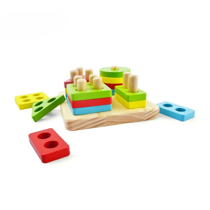 Toddlers Wooden Shape Puzzle – Simple, Smart Play for Growing Minds