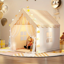 Cozy Cottage Playhouse Tent – Indoor Kids’ Pretend Play Castle-Toyfetti