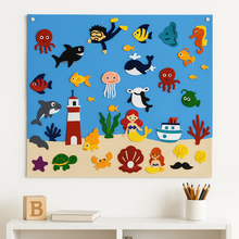 FeltBoard™ - Eindeloos ontdek- en speelplezier! - Viltbord-Toyfetti