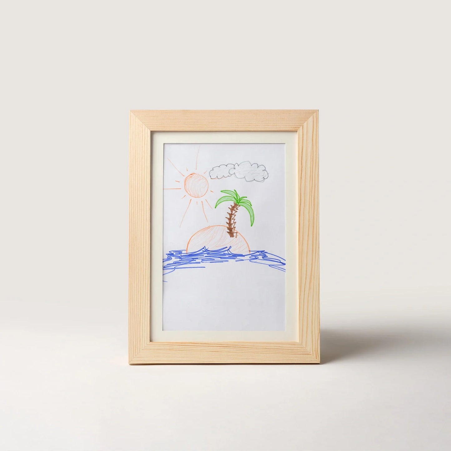 Toddlers Wooden Frame – Display & Store Your Child’s Drawings with Love