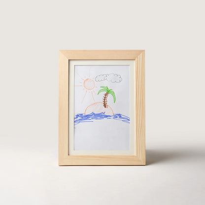 Toddlers Wooden Frame – Display & Store Your Child’s Drawings with Love