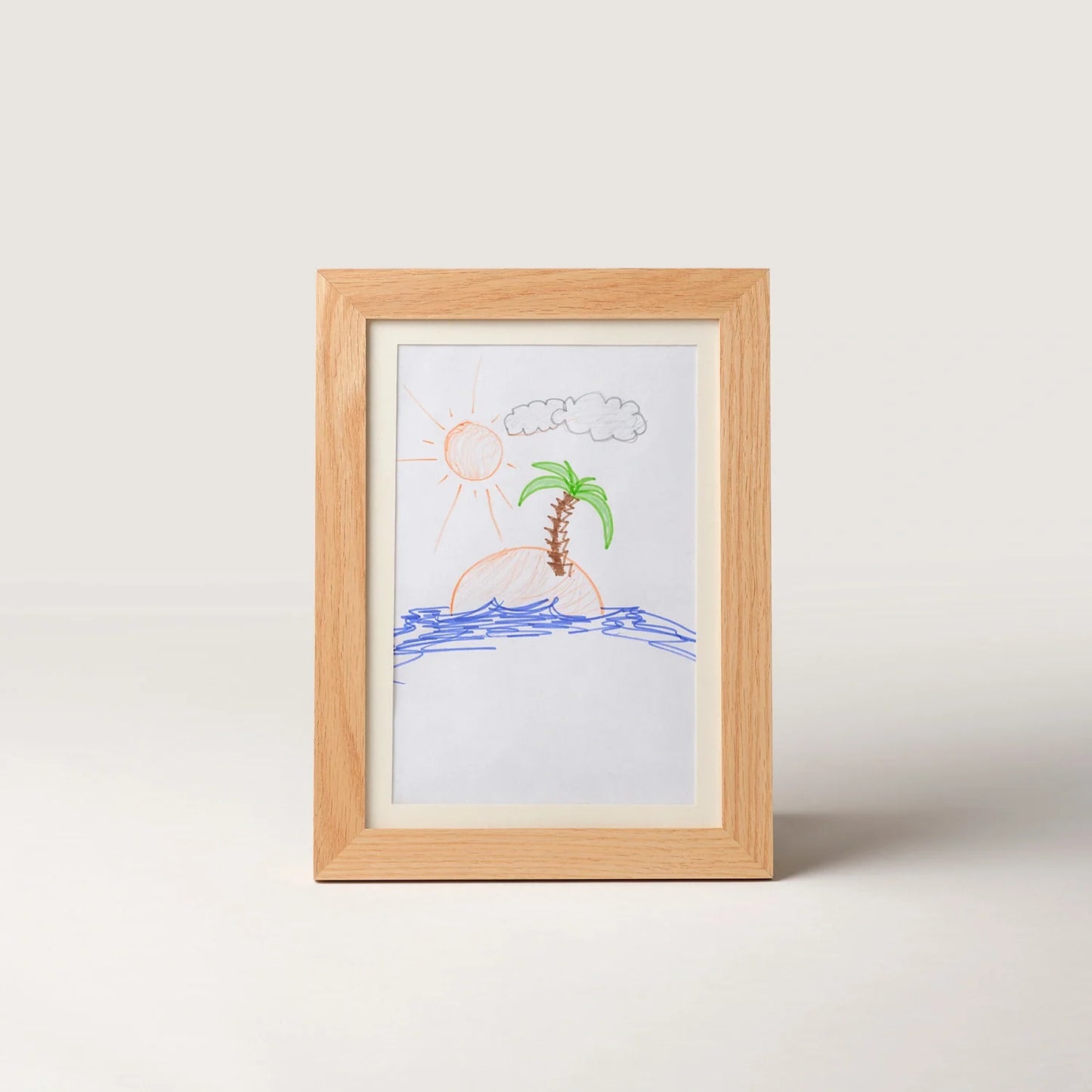 Toddlers Wooden Frame – Display & Store Your Child’s Drawings with Love