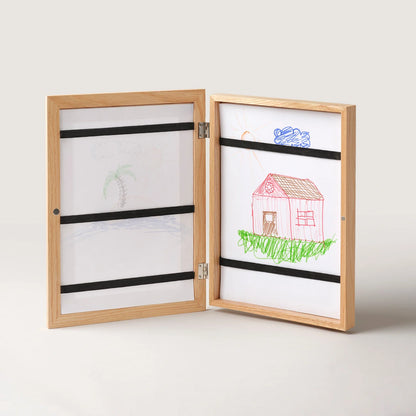 Toddlers Wooden Frame – Display & Store Your Child’s Drawings with Love