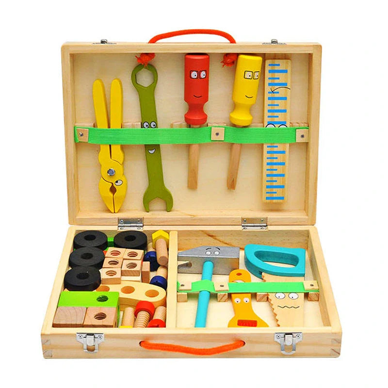 Toddlers Wooden Craft Kit – Build, Invent & Create!