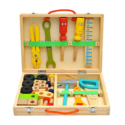 Toddlers Wooden Craft Kit – Build, Invent & Create!