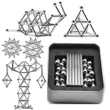 The Toyfetti MagnoCraft Magnetic Building Set lets kids boost focus, logic, and imagination by creating geometric shapes with rods and balls—perfect for developing fine motor skills and spatial reasoning through creative play.