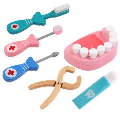 Toddlers Wooden Doctor Set – Heal, Learn & Play with Care! 🩺