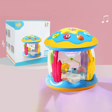 WonderWhirl Musical Carousel – Light-Up Sensory Spinner for Babies & Toddlers