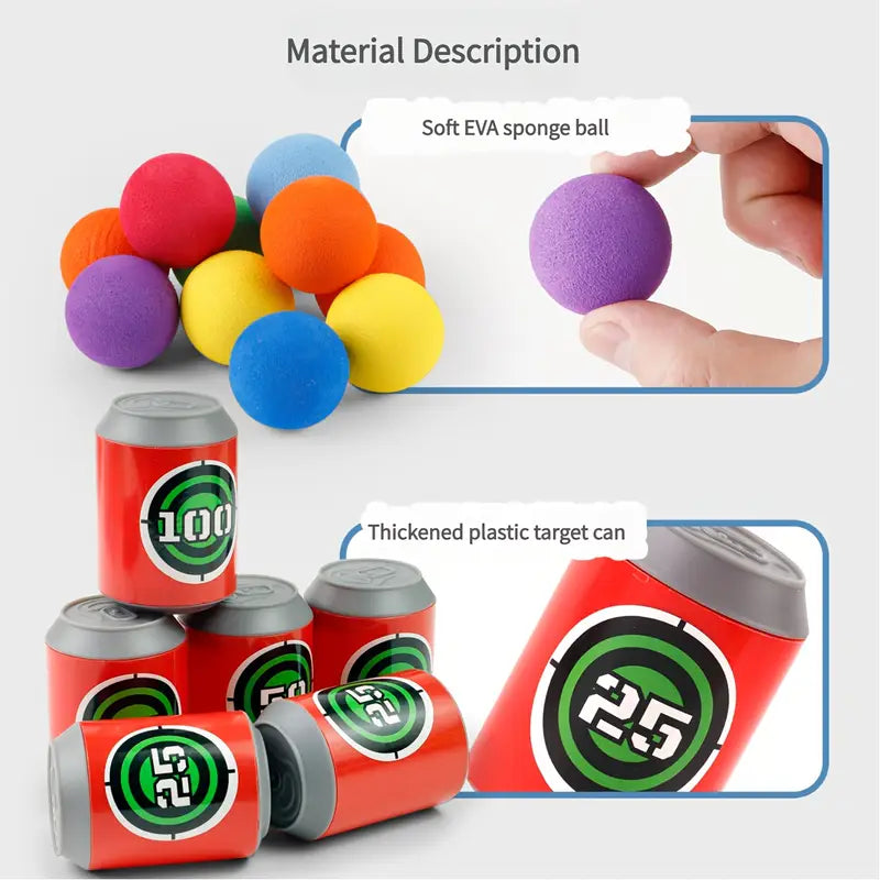 Blue Bow & Arrow Shooting Game Set – 12-Piece Target Practice