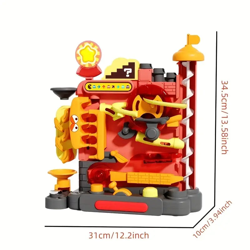 Interactive Marble Run Toy — STEM Building & Hand‑Eye Coordination Fun for Kids