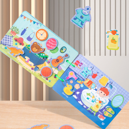 Montessori Toddler Book – Quiet Learning Adventures for Curious Kids!