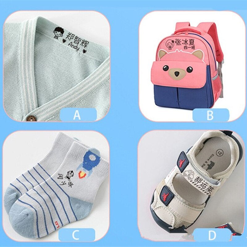 Customized Name Stamp™ - Eenvoudig personaliseren - Kleding stempel-Toyfetti