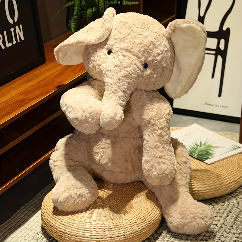 Cute Elephant Plush Toy – Soft Snuggles for Everyday Comfort-Toyfetti