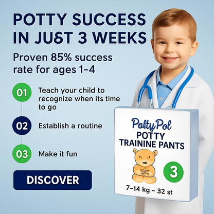 Eco-Friendly Cotton Training Pants for Toddlers – Reusable, Leak-Resistant & Potty-Training Friendly
