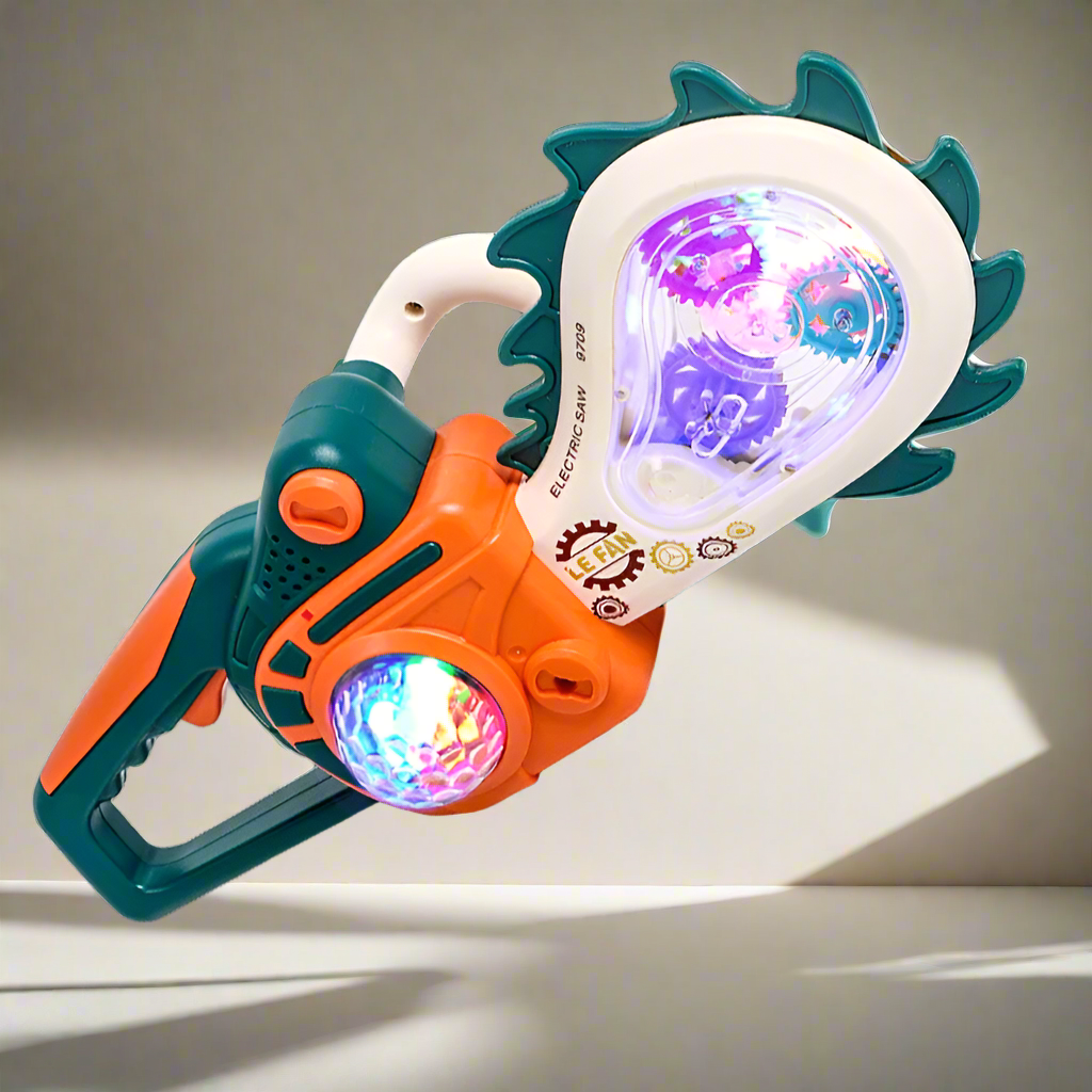 FunSaw™ Light-Up Musical Saw Toy – Spark Imagination with Every Cut!
