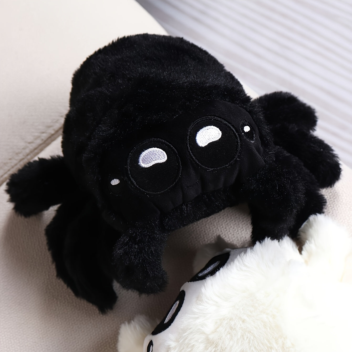 Fluffy Spider Plush Toy – Soft, Silly, and Seriously Cuddly-Toyfetti