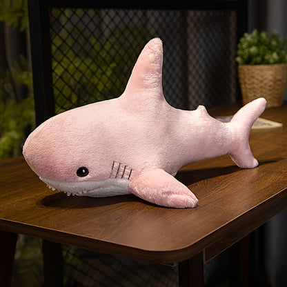 Giant Shark Plush Toy – Snuggly Sea Buddy for Big Imaginations-Toyfetti