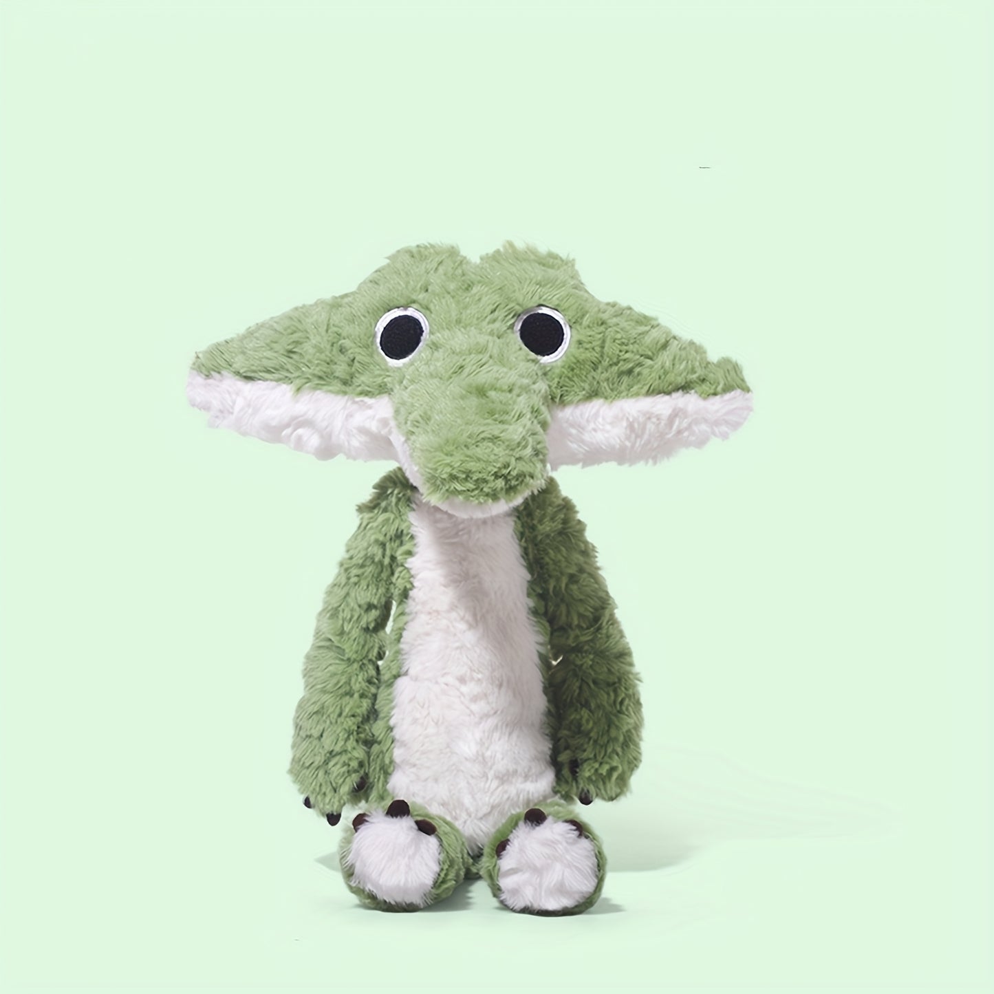 Green Crocodile Plush Toy – Soft Snuggles & Playful Fun-Toyfetti