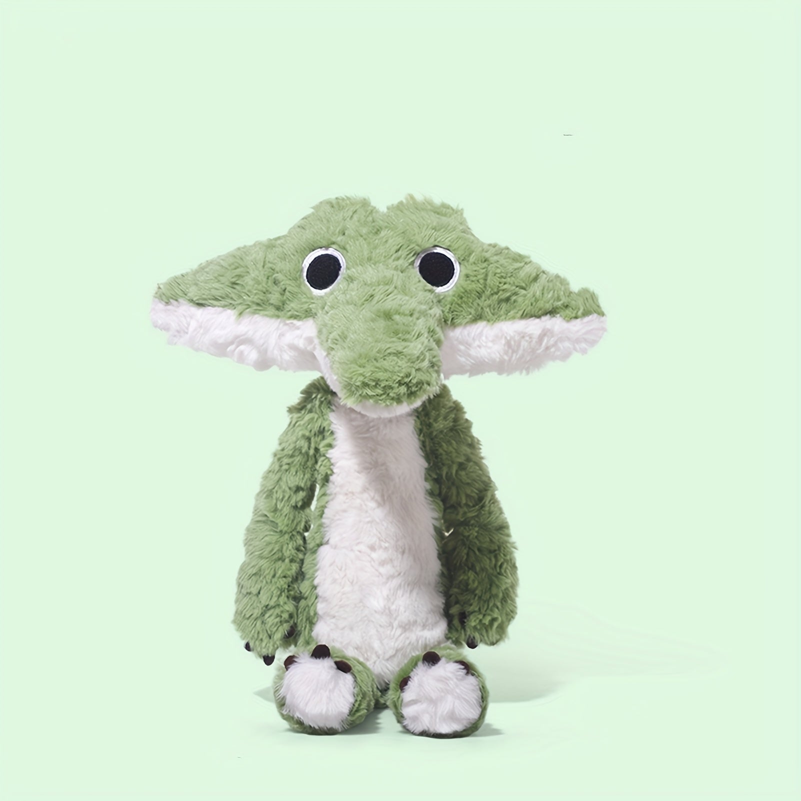 Green Crocodile Plush Toy – Soft Snuggles & Playful Fun-Toyfetti