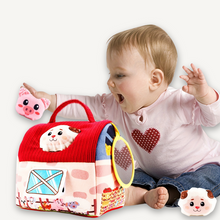 Surprise Farmhouse Sensory Barn – Soft Baby Activity Toy with Crinkle, Rattle & Animal Friends-Toyfetti