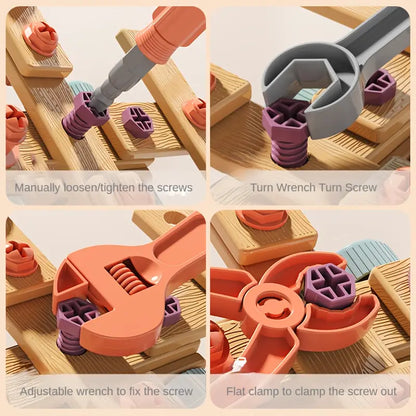 Building Kit for Kids – 147-Piece Tool Box with Screwdriver & Wrenches